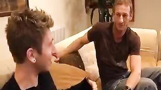 A sister poses naked, and her brother joins in completely naked