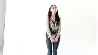 A beautiful virgin having sex for the first time ever