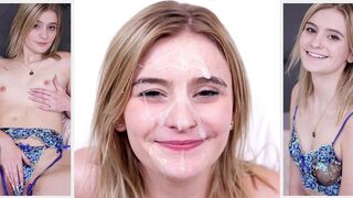 The young girls look so excited, boys! Especially after a blowjob session