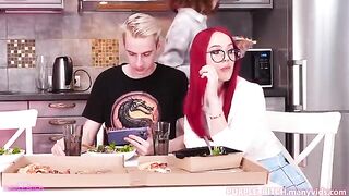 The girl has an amazing but very hot boiling point