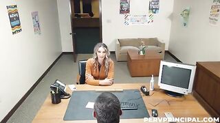 A real secret! The employee has an intimate encounter with the boss in the office