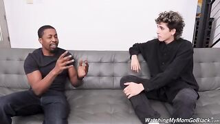 My mom is getting fucked by a black guy, I’m watching