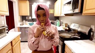 I fucked a modest American girl who had never tried black guys