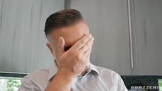 Cute girl sucks cock of a real estate agent