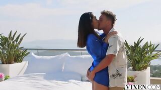 Crash a party and enjoy outdoor sex with amazing babes