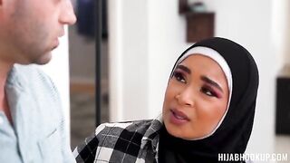 Babe has sex with her boyfriend but he is not satisfied