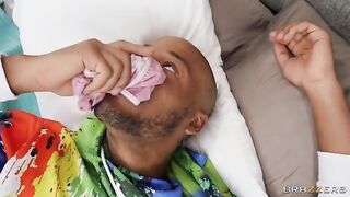 My brother's nerdy GF has anal sex for the first time