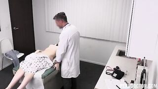 The doctor checked the patient’s body temperature