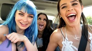 Two girls just want to have fun and experience new things together