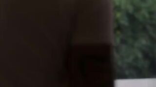 Two guys fucked the hot Asian slut in her ass
