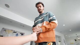 The diphallic dude fucked both holes of a hot duo in a roleplay scene