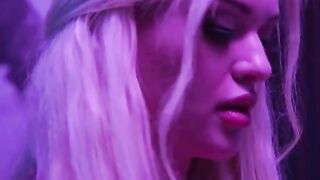 The busty blonde newbie London Laurent gets fucked by a pilot in the bedroom
