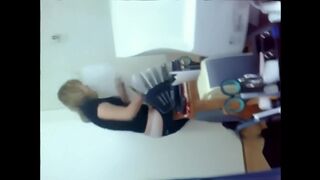 A hot teacher from Kazakhstan is fucking with her colleague