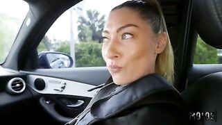 A hot and hungry cop got me fucked in the car