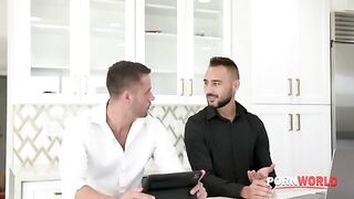 Our naughty boss is in a mood for triple sex