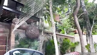 When the sister showed concern, she got intimate with her brother by the pool