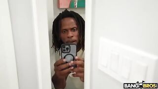 My dream with big boobs came true in an unforgettable interracial scene