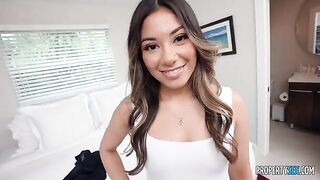 A girl is going to make her boss a stunning blowjob