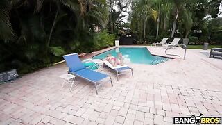 She seduced me at the pool, though she was my mom