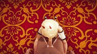 Hentai animation with Power and Chainsaw Man’s intensity