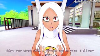 Mirko from My Hero Academia gets a good pussy fucking