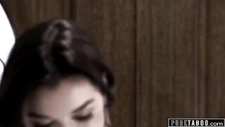 Anny Aurora seduces her step-uncle on his wedding anniversary in a taboo encounter