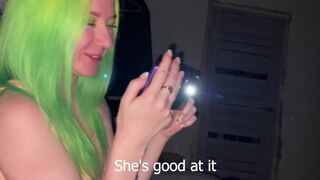 Friend dared Kate Koss to kiss his cock, she did it