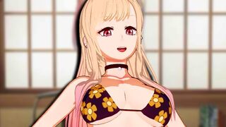 Marin Kitagawa is an anime girl who loves to dress up and have sex
