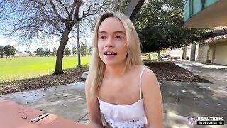 Blonde would do anything to satisfy her new boyfriend