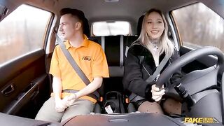 You have to think about the exam passed in the car