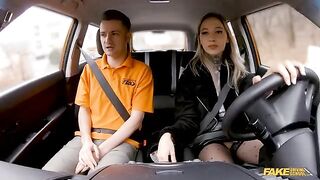 You have to think about the exam passed in the car