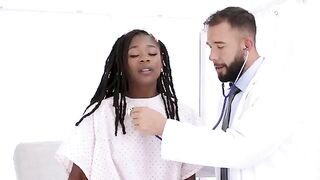 This is not room 6 for you - a thrilling Ebony hospital swingering scene
