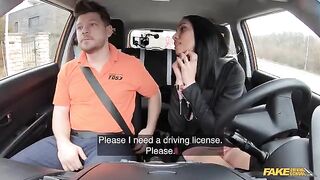 The madam tries to seduce me while I am driving