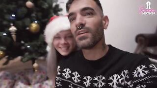 The best way to celebrate Christmas with a hot teen