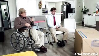 The man fucked in all holes a sexy girl with appetizing forms