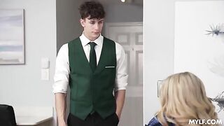 Girl broke up with her boyfriend and cried to her mom