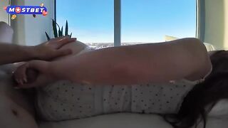 Cutie stepsister realized her dream of having sex with a big dick