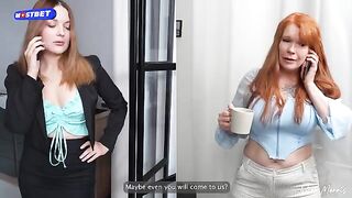 I have sex with my stepmom and teacher in a steamy threesome