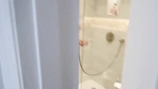 The girl is ready to do a blowjob for the man