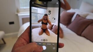 What will happen if the girl puts the video online?