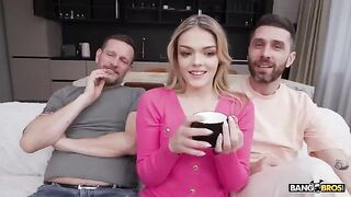 A better language is better than a cock, as proven by this hot threesome