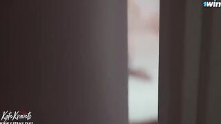 A hot stepmom gets her pussy wet and fucks with passion