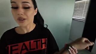 The goth girl realized the strength of cock in a steamy encounter