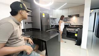 I wanted to shoot a new recipe in a steamy, real couple setting