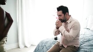 The mistress likes to be licked in the pussy, not bad