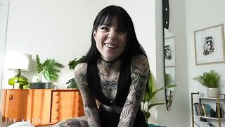 The best vibrator commercial with a hot tattooed girl
