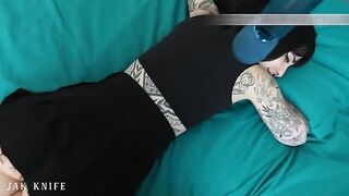 The best vibrator commercial with a hot tattooed girl
