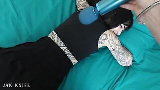 The best vibrator commercial with a hot tattooed girl