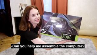 Will you indulge me for a gift? - The best roleplay with Anna Sibster
