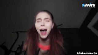 Home porn with a beautiful woman can be really extreme